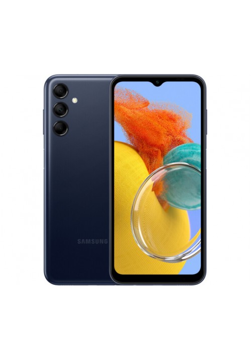 Samsung Galaxy M14 4/128Gb Dark Blue + защитное стекло В ПОДАРОК