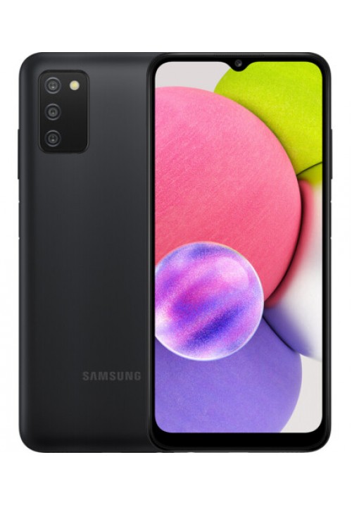 Samsung Galaxy A03s 3/32Gb Black + защитное стекло В ПОДАРОК