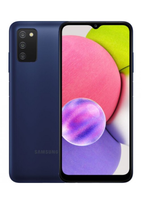 Samsung Galaxy A03s 3/32Gb Blue + захисне скло У ПОДАРУНОК