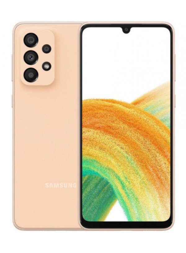 Samsung Galaxy A33 5G 6/128Gb Peach + защитное стекло В ПОДАРОК