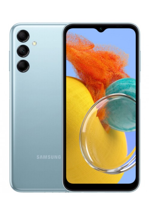Samsung Galaxy M14 4/64Gb Blue + защитное стекло В ПОДАРОК