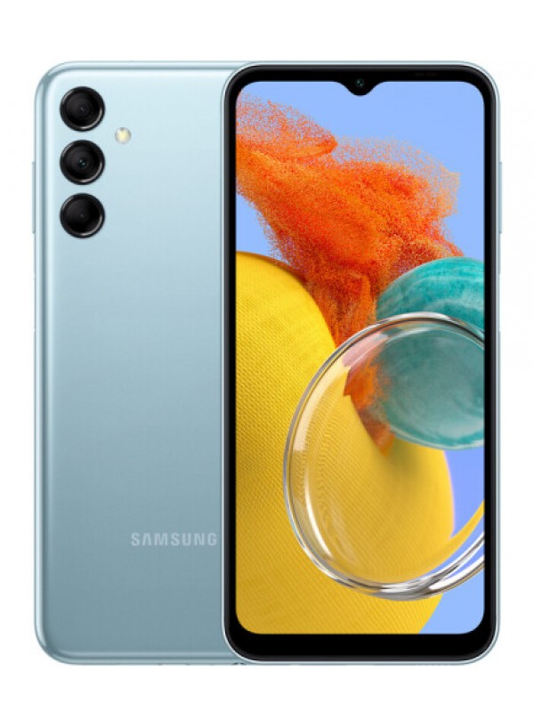 Samsung Galaxy M14 4/128Gb Blue + захисне скло У ПОДАРУНОК