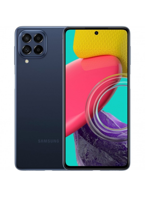 Смартфон Samsung Galaxy M53 6/128Gb Blue + захисне скло У ПОДАРУНОК