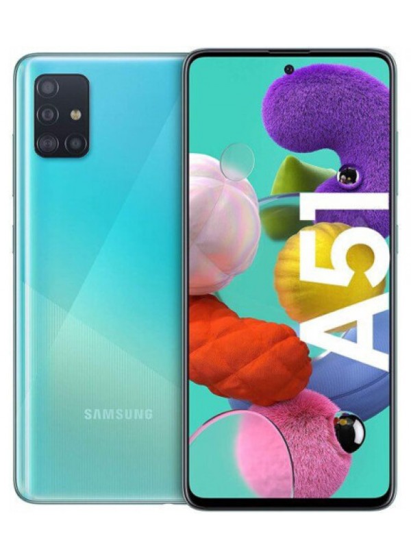 Samsung Galaxy A51 6/128Gb Blue + защитное стекло В ПОДАРОК