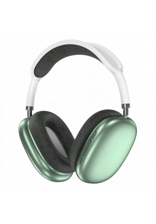 Бездротові накладні навушники блютуз з мікрофоном XO BE25 Bluetooth Зелений