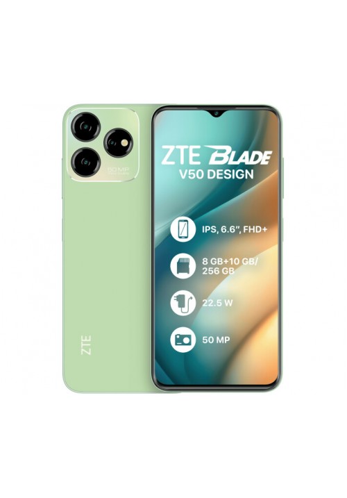 ZTE Blade V50 Design 8/256GB Green + ПАВЕРБАНК В ПОДАРОК