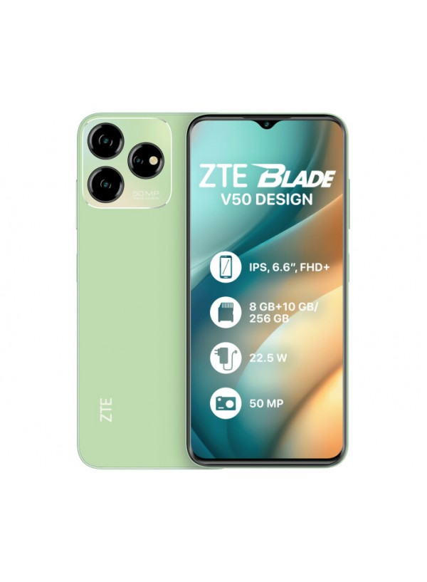 ZTE Blade V50 Design 8/256GB Green + ПАВЕРБАНК В ПОДАРОК