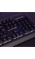 Клавіатура провідна XO KB-01 RGB/Metal чорний