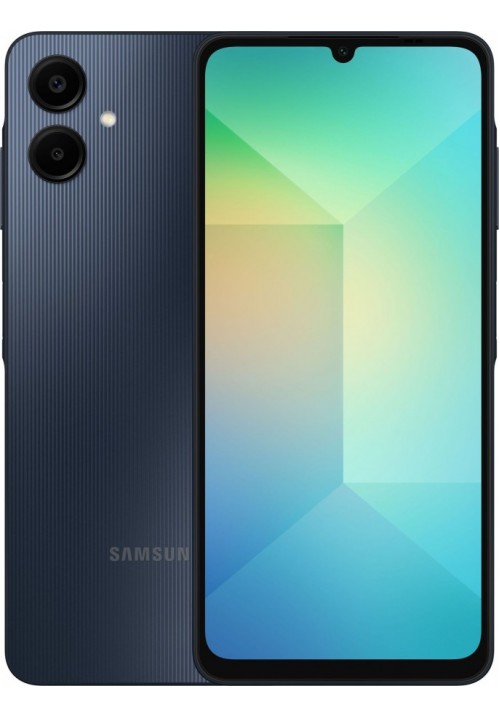 Samsung Galaxy A06 4/128 BLACK + защитное стекло В ПОДАРОК