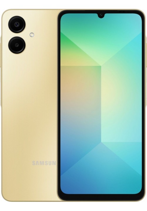 Samsung Galaxy A06 4/128 GOLD + защитное стекло В ПОДАРОК