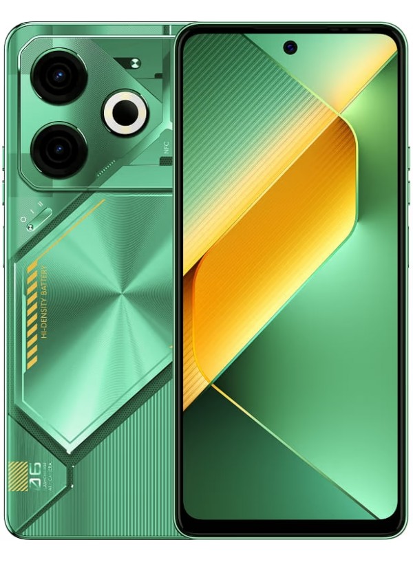 TECNO POVA 6 NEO (LI6) 8/128ГБ Comet Green + защитное стекло В ПОДАРОК