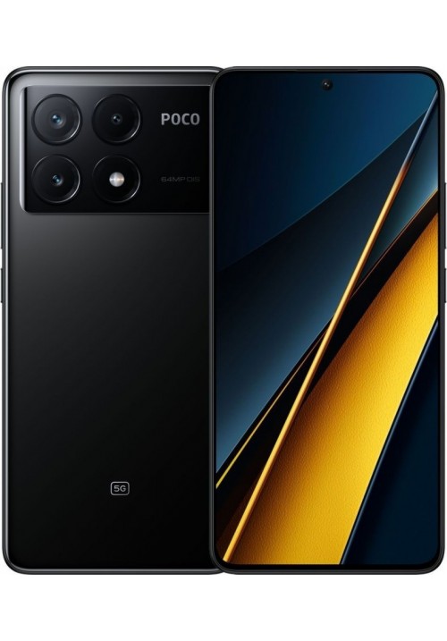 POCO X6 Pro 5G 12/512GB Black + защитное стекло В ПОДАРОК