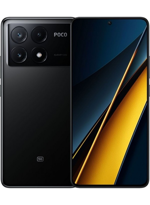 POCO X6 Pro 5G 12/512GB Black + защитное стекло В ПОДАРОК