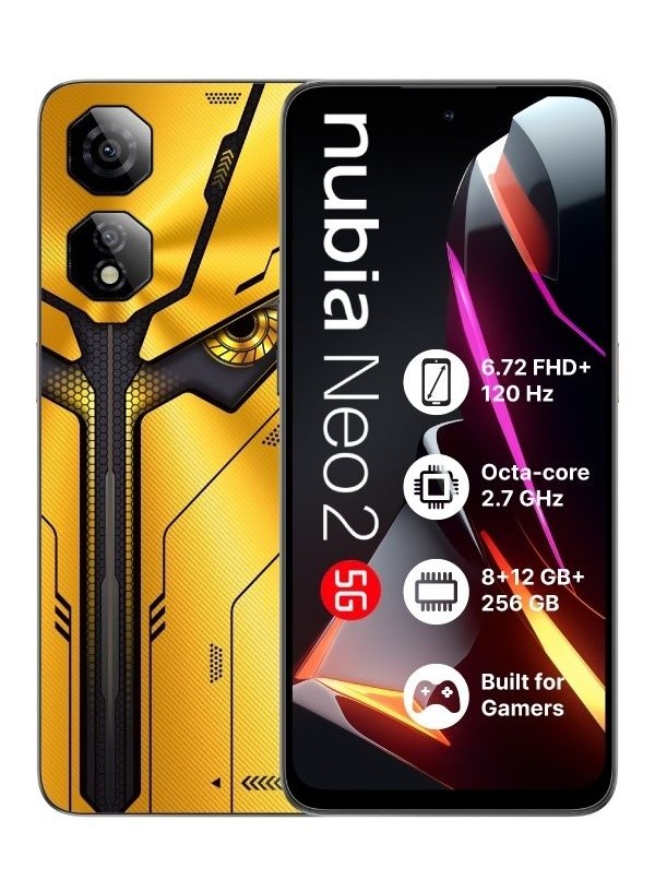 ZTE Nubia Neo 2 5G 8/128GB Sunfire Yellow + захисне скло В ПОДАРУНОК