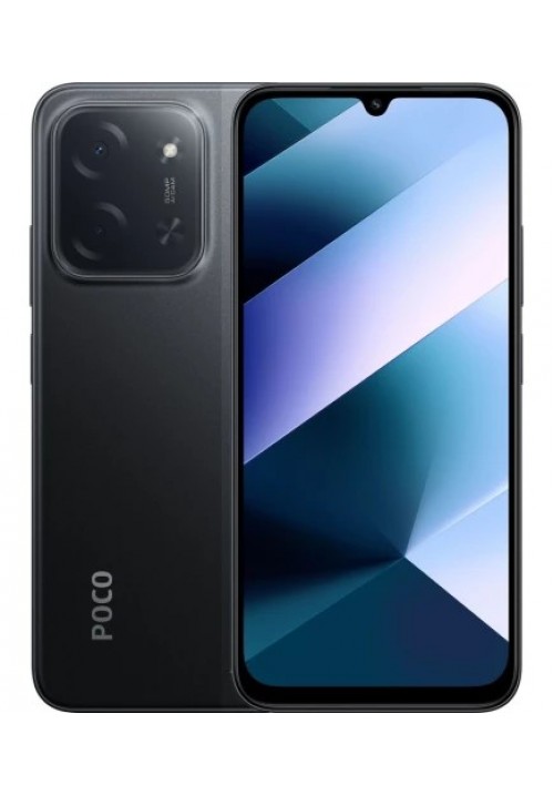  POCO C85 6/128GB Black + защитное стекло В ПОДАРОК