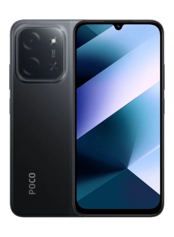  POCO C85 6/128GB Black + защитное стекло В ПОДАРОК