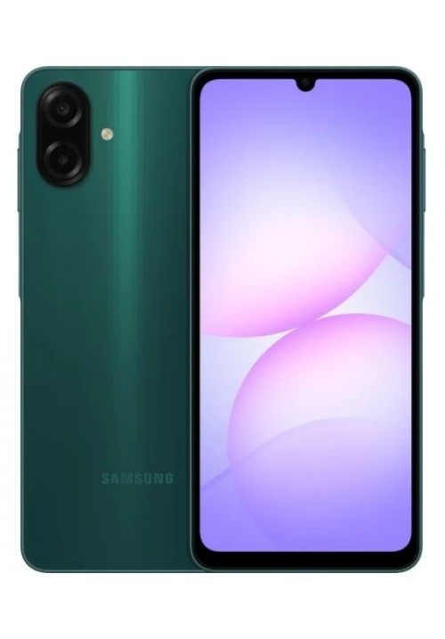 Samsung Galaxy A07 4/128Gb GREEN + защитное стекло и блок зарядки В ПОДАРОК