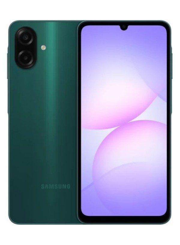 Samsung Galaxy A07 4/128Gb GREEN + защитное стекло и блок зарядки В ПОДАРОК