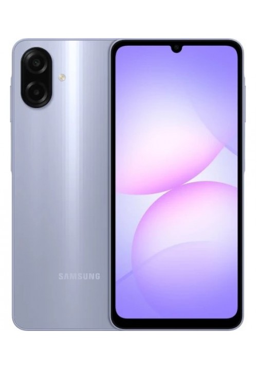 Samsung Galaxy A07 4/128Gb LIGHT VIOLET + защитное стекло и блок зарядки В ПОДАРОК