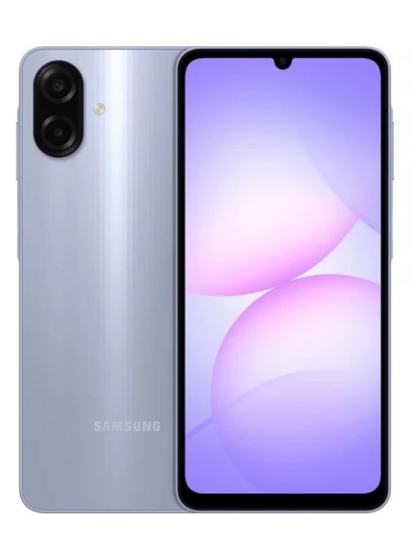 Samsung Galaxy A07 4/128Gb LIGHT VIOLET + защитное стекло и блок зарядки В ПОДАРОК