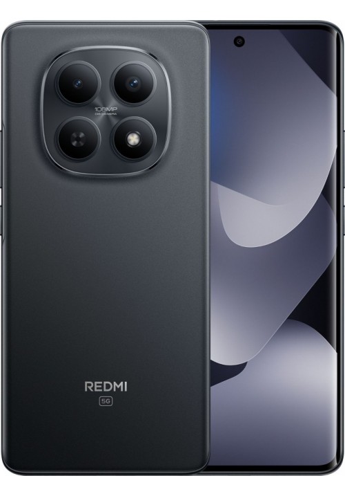 Xiaomi REDMI Note 15 5G 6/128GB Black + захисне скло В ПОДАРУНОК