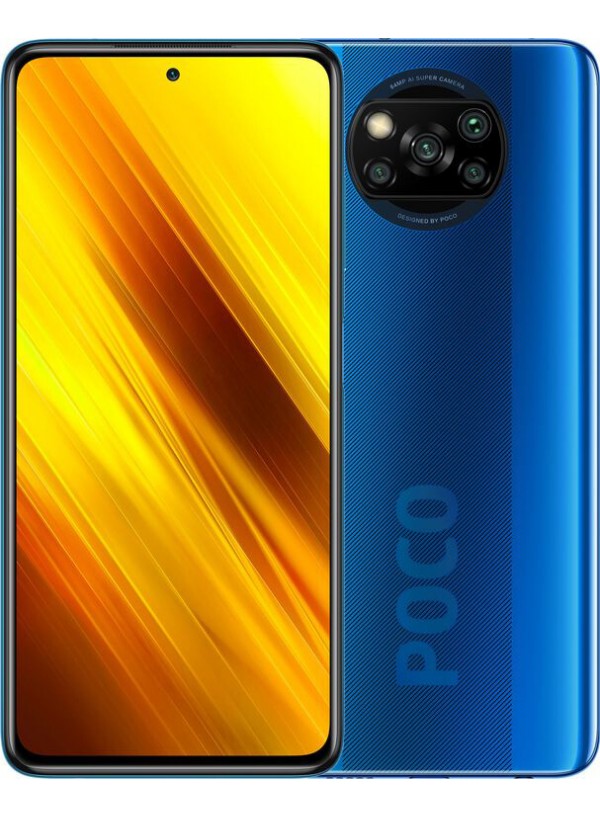 Poco X3 6/128GB Cobalt Blue + захисне скло В ПОДАРУНОК