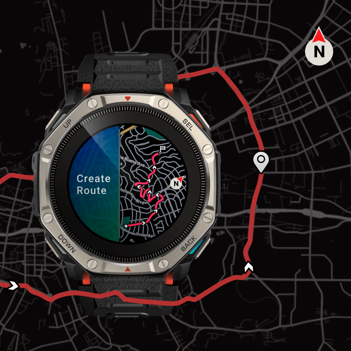 Фото Amazfit T-Rex Dual Solar W2570TY1N